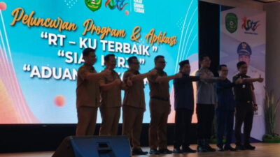 Tepat Setahun Menjabat, Aulia-Rendi Resmikan Program RTku Terbaik Rp150 Juta Per RT