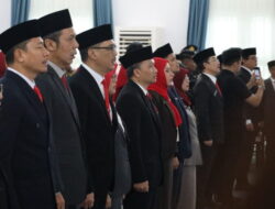 Klaim Perkuat Kinerja Birokrasi, Gubernur Kaltim Lantik 110 Pejabat Pemprov