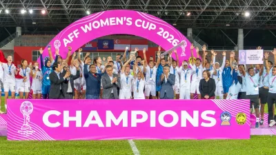 Kalahkan Kamboja, Timnas Sepak Bola Putri Indonesia Pertahankan Gelar AFF Women's Cup
