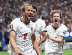 Inggris Nyaris Tumbang, Diselamatkan Dua Gol Harry Kane di Menit-Menit Akhir