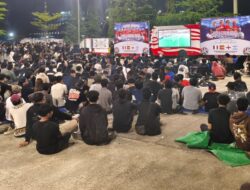 Nobar Semifinal Piala Dunia di Tenggarong, Ada yang Berharap Spanyol Menang 5-0
