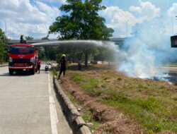 Taman Kota Raja Terbakar Lagi, Warga Diimbau Tak Membakar Lahan
