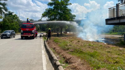 Taman Kota Raja Terbakar Lagi, Warga Diimbau Tak Membakar Lahan