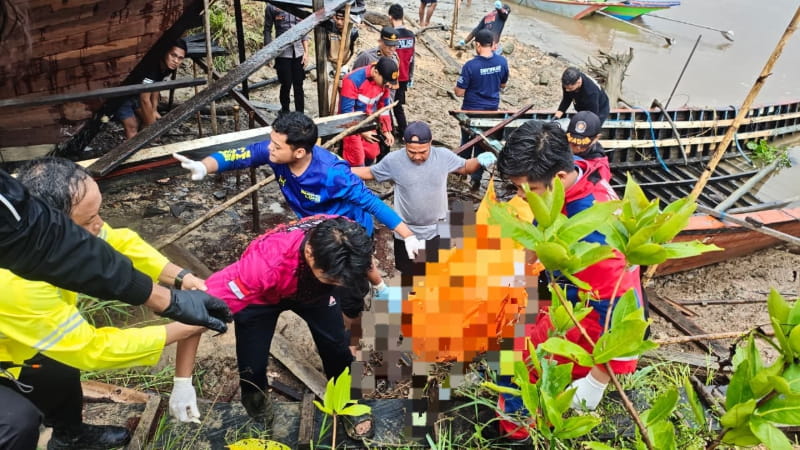 Dilaporkan Hilang, Warga Mangkurawang Ternyata Meninggal Dunia di Tepi Mahakam