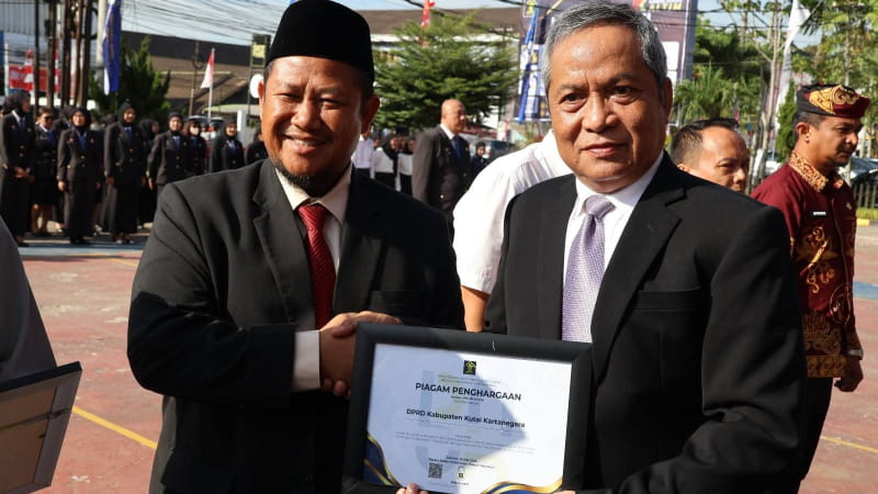 Sekretariat DPRD Kukar Raih Terbaik 3 Penilaian E-Report JDIHN 2026 Tingkat Kaltim