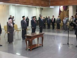 Bupati Kutim Lantik Lima Pejabat Eselon II Pemkab, Siapa Saja?