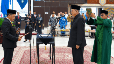 Andi Burhanuddin Solong Dilantik Jadi Anggota DPRD Kaltim Gantikan Kamaruddin Ibrahim