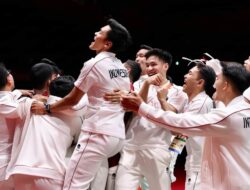 Tim Bulu Tangkis Putra Dulang Emas Perdana Indonesia di Asian Games 2026