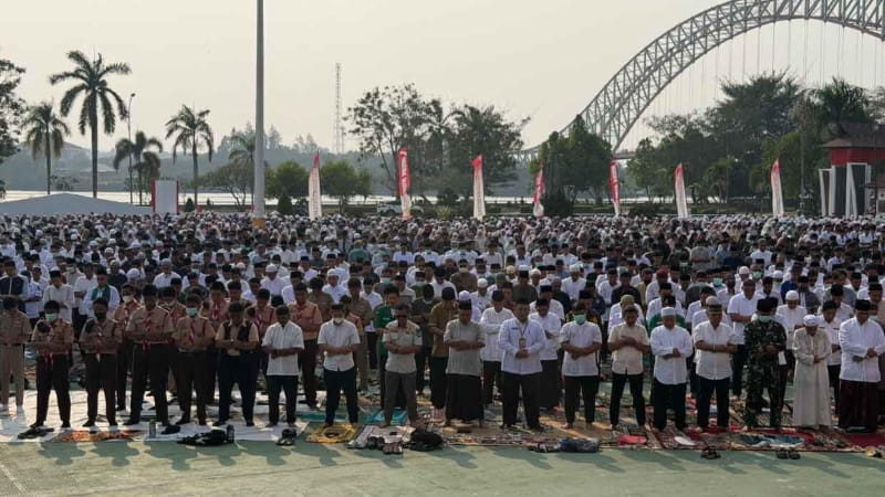 Dilanda Kemarau Panjang, Warga Kukar Lintas Agama Bersatu Memohon Hujan