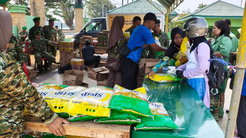 Pemkab Kukar Dukung Bazar Murah TNI, Perkuat Akses Sembako Terjangkau
