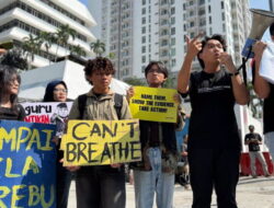Protes Kabut Asap dari Indonesia, Aktivis Malaysia Demonstrasi di Depan KBRI 
