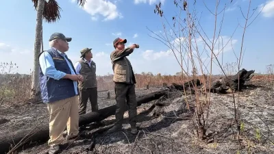 Menteri Kehutanan dan Kepala BNPB Kunjungi Bukit Tengkorak di Kaltim, Ada Apa?