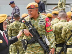 Ratusan Prajurit TNI dari Bontang Berangkat ke Perbatasan RI-Malaysia, Ada Apa?