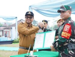 TMMD Ke-130 Kukar Bangun Jalan Usaha Tani untuk Dukung Seratus Hektare Lahan