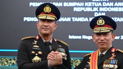 Resmi Dilantik Jadi Kapolri, Ini Tiga Hal Prioritas yang Akan Dilakukan Suyudi Ario Seto