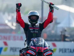 Marco Bezzecchi Jadi yang Tercepat di MotoGP Grand Prix of Indonesia 2026