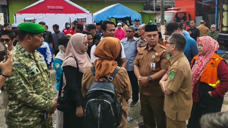 Pemkab Kukar Siapkan Bantuan Rehab Rumah Korban Kebakaran Melayu Tenggarong