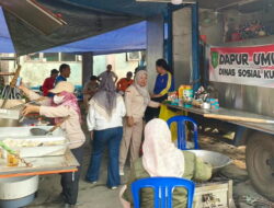 Dapur Umum Pemkab Kukar Siapkan 300 Porsi untuk Korban Kebakaran Melayu