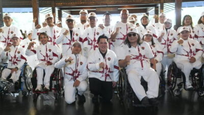 Kontingen Dikukuhkan, Indonesia Bidik Tujuh Medali Emas dari Asian Para Games 2026