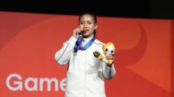 Menang Selisih 0,002 Detik, Desak Made Raih Emas Panjat Tebing Asian Games 2026