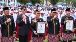 Cetak Rekor MURI, 61 Ribu Orang Deklarasi Anti Narkoba di HUT Ke-27 Kutim